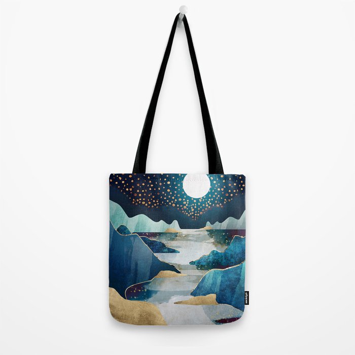 Moon Glow - Horizontal  Tote Bag Gallery Image 2
