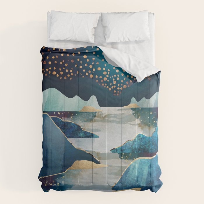 Moon Glow - Horizontal  Comforter Gallery Image 6