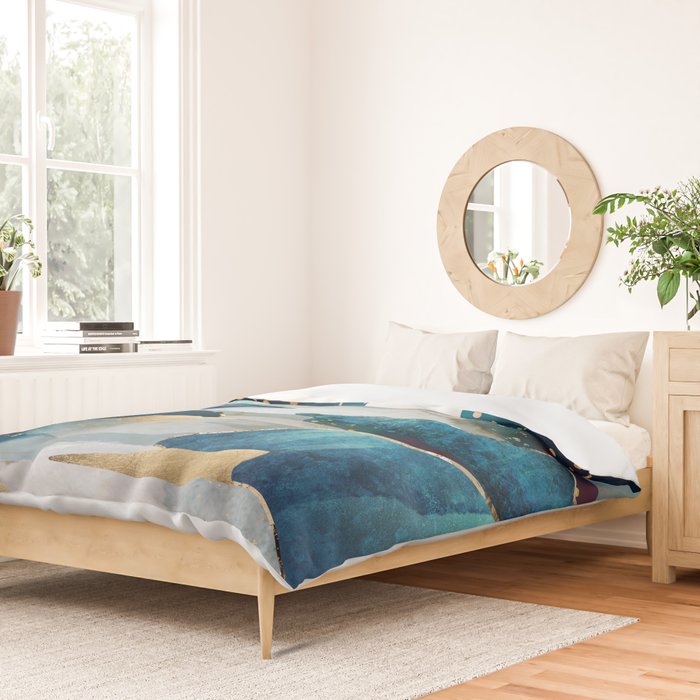 Moon Glow - Horizontal  Duvet Cover Gallery Image 2