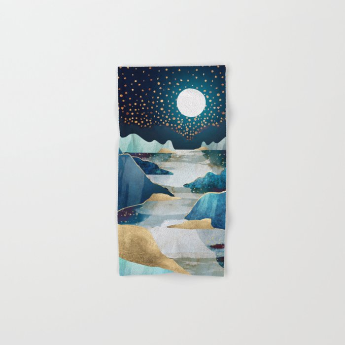 Moon Glow - Horizontal  Bath Towel Gallery Image 1