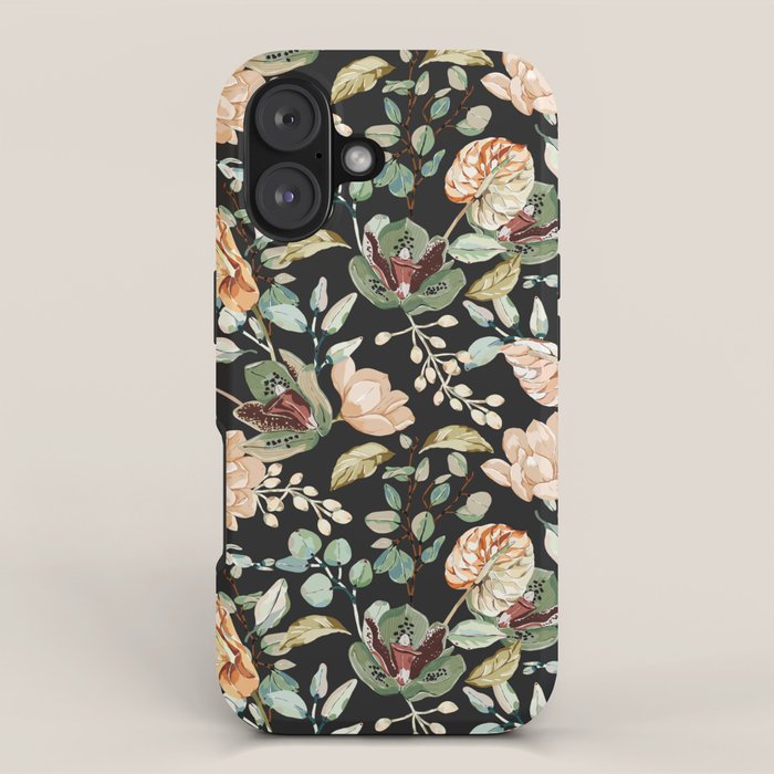 Lush colorful exotic garden C iPhone Case Gallery Image 1