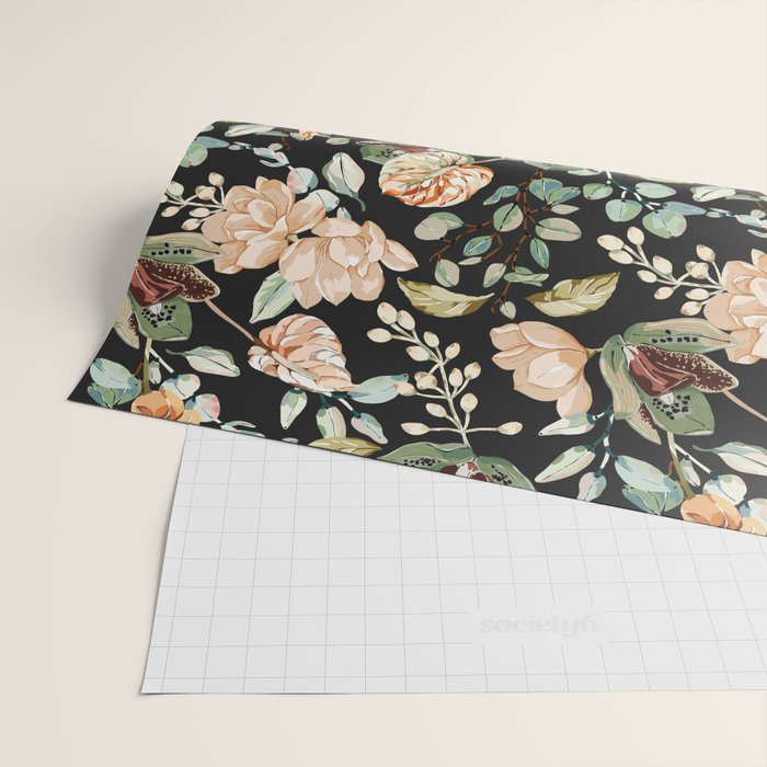 Lush colorful exotic garden C Wrapping Paper Gallery Image 2