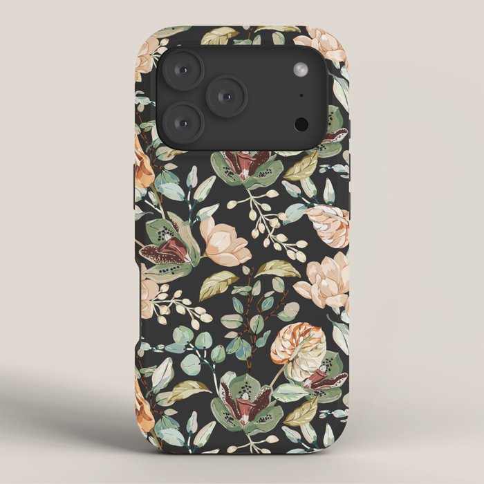 Lush colorful exotic garden C iPhone Case Gallery Image 3