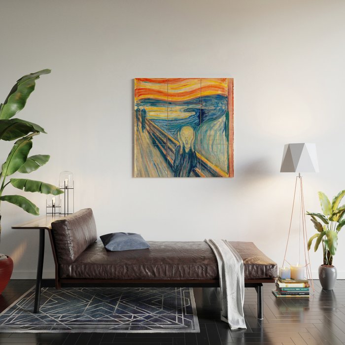 Edvard Munch The Scream Wood Wall Art Gallery Image 2