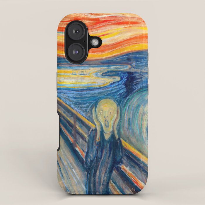 Edvard Munch The Scream iPhone Case Gallery Image 1