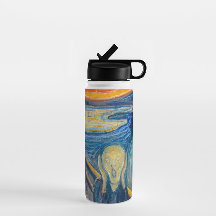 Edvard Munch The Scream Water Bottle Gallery Image 1
