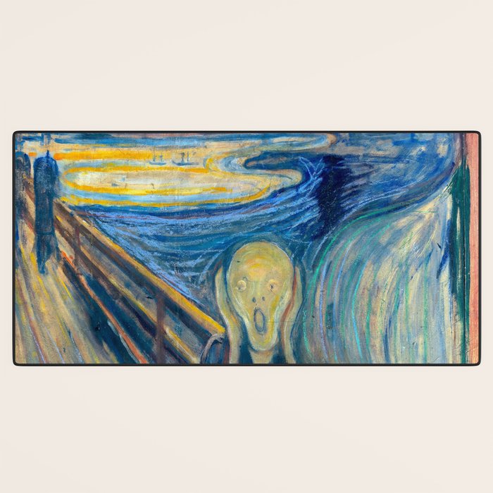 Edvard Munch The Scream Desk Mat Gallery Image 3