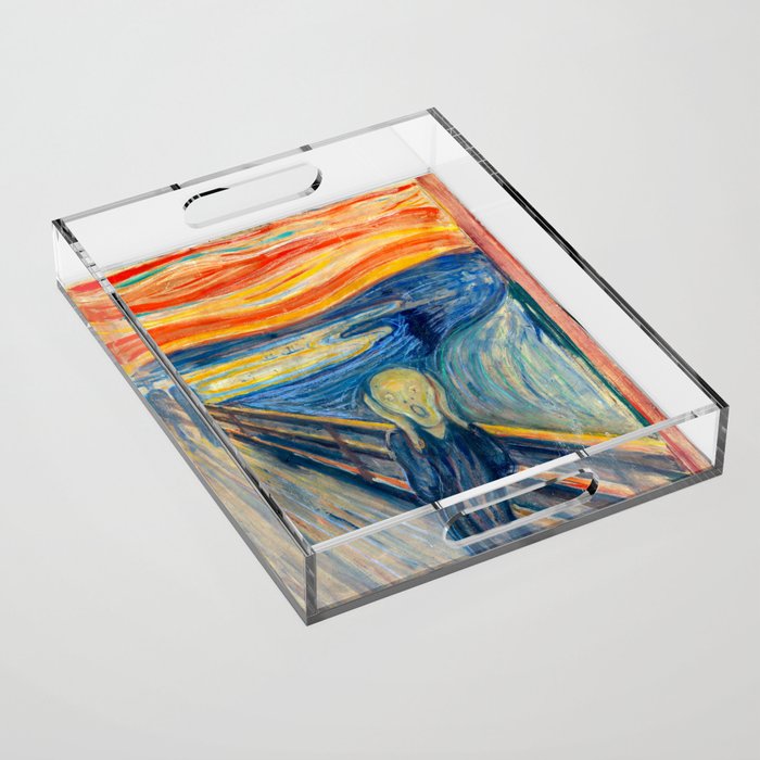 Edvard Munch The Scream Acrylic Tray Gallery Image 1