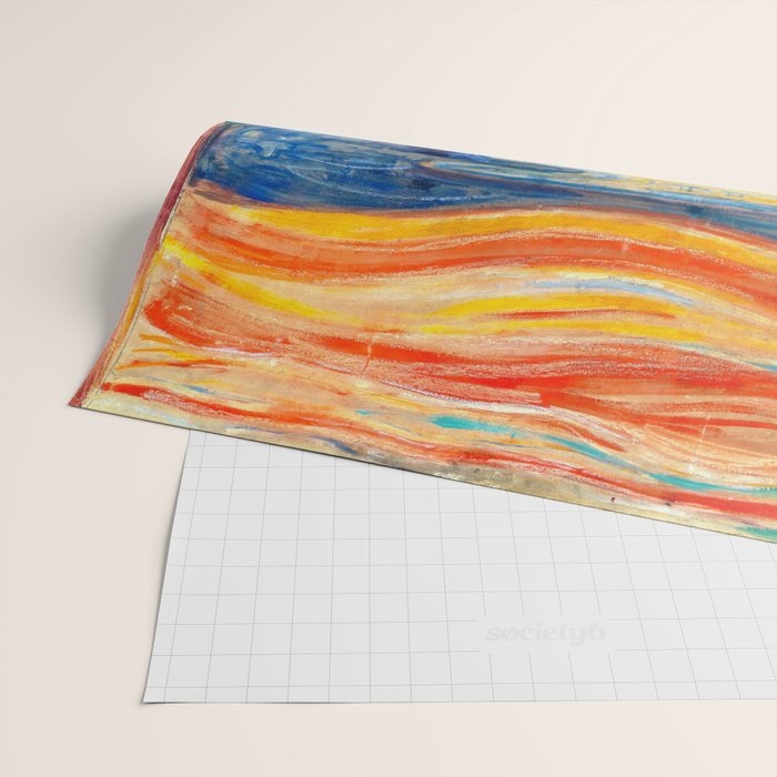 Edvard Munch The Scream Wrapping Paper Gallery Image 2