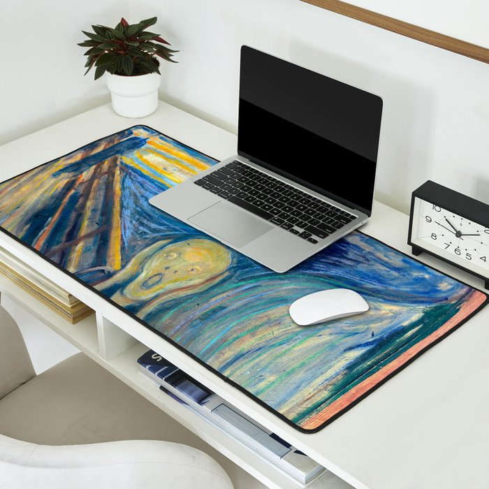 Edvard Munch The Scream Desk Mat Gallery Image 2