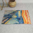 Edvard Munch The Scream Rug Gallery Image 1