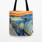 Edvard Munch The Scream Tote Bag Gallery Image 1