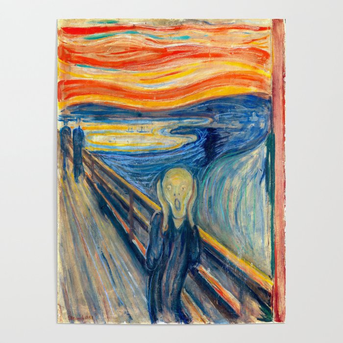Edvard Munch The Scream Poster Gallery Image 1