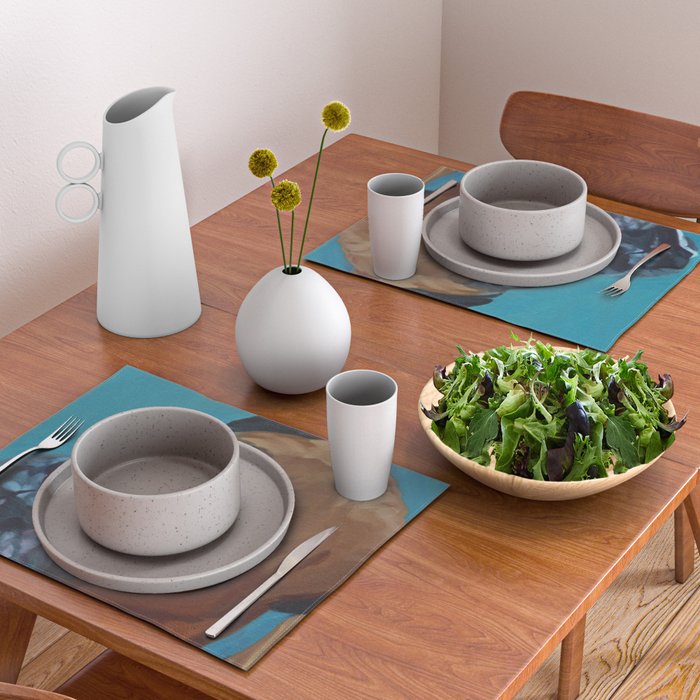 Leo the Boxer Dog Portrait Placemat Gallery Image 2