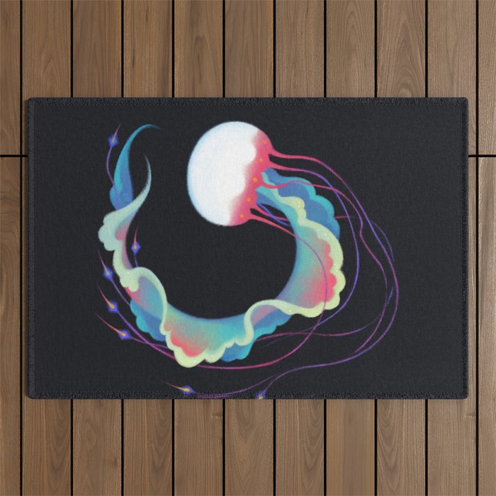 Jellyfish 3 Outdoor Rug Gallery Image 1