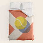 BALLS - Tennis - Clay Court - II Comforter Gallery Image 6