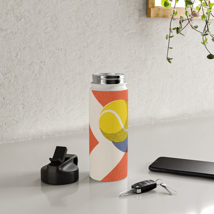 BALLS - Tennis - Clay Court - II Water Bottle Gallery Image 4