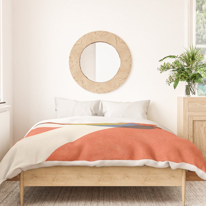 BALLS - Tennis - Clay Court - II Duvet Cover Gallery Image 3
