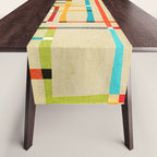 The map (after Mondrian) Table Runner Gallery Image 1