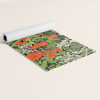 Poppy Pillar Garden Yoga Mat Gallery Image 2