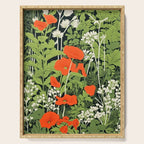 Poppy Pillar Garden Serving Tray Gallery Image 1