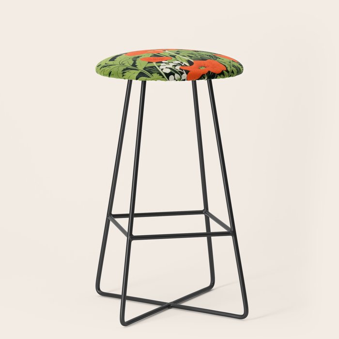 Poppy Pillar Garden Stool Gallery Image 1