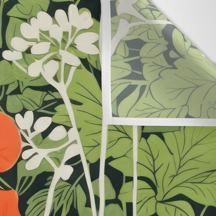 Poppy Pillar Garden Wall Tapestry Gallery Image 3