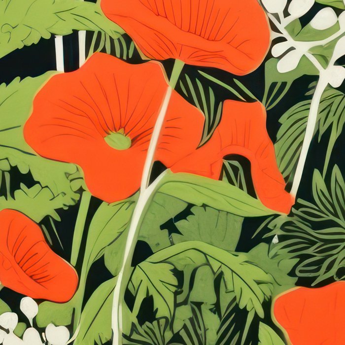 Poppy Pillar Garden Coffee Mug Gallery Image 2