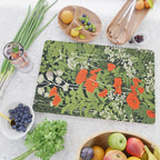 Poppy Pillar Garden Cutting Board Gallery Image 2
