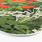 Poppy Pillar Garden Bath Mat Gallery Image 3