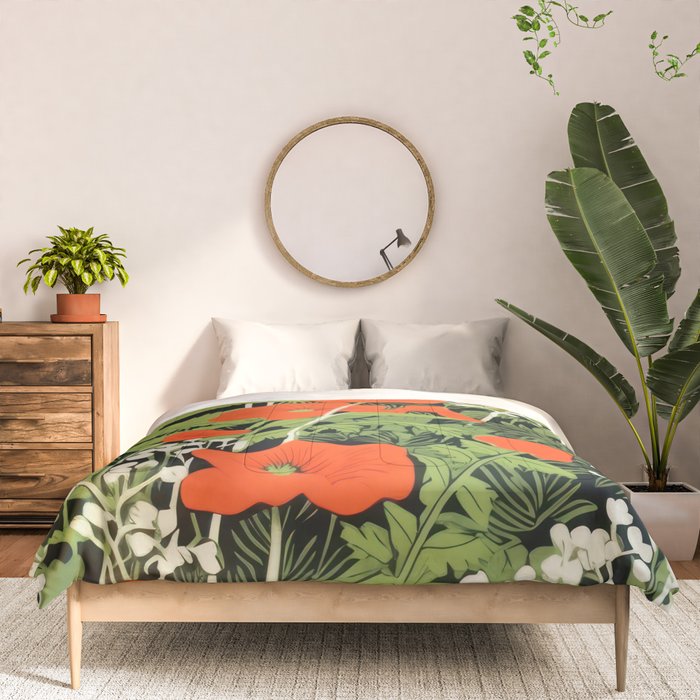 Poppy Pillar Garden Comforter Gallery Image 3
