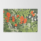 Poppy Pillar Garden Rug Gallery Image 2