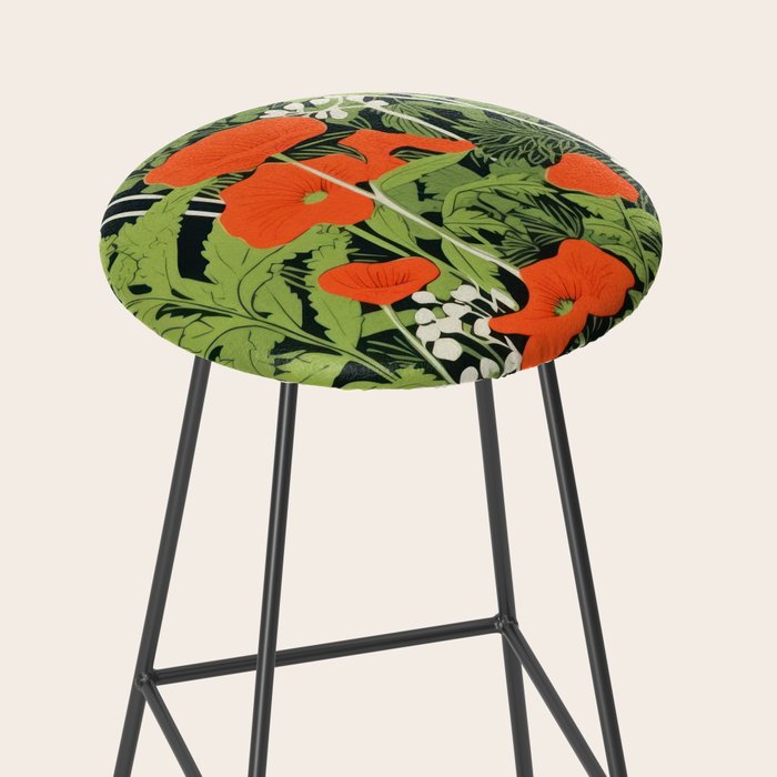 Poppy Pillar Garden Stool Gallery Image 2