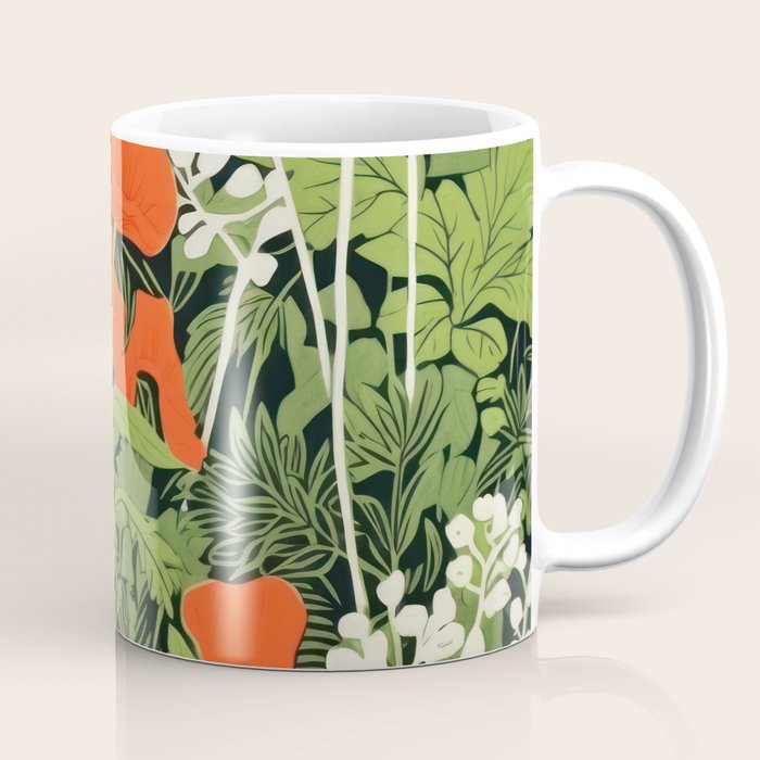Poppy Pillar Garden Coffee Mug Gallery Image 1