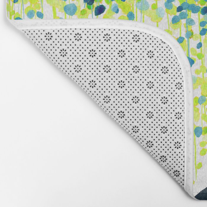 Cat in the garden under willow tree Bath Mat Gallery Image 2