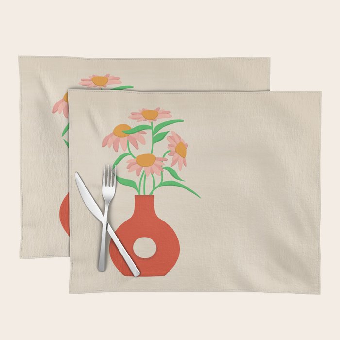 Flower Vase Placemat Gallery Image 1