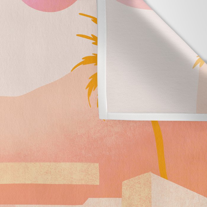 Palm Springs Home â Tangerine Wall Tapestry Gallery Image 3