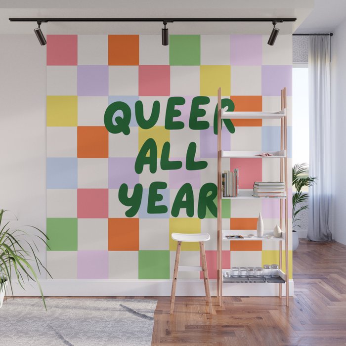 Queer All Year Wall Mural Gallery Image 1