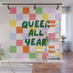 Queer All Year Wall Mural Gallery Image 1