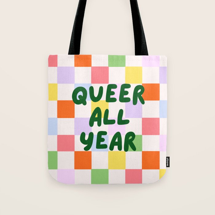 Queer All Year Tote Bag Gallery Image 1