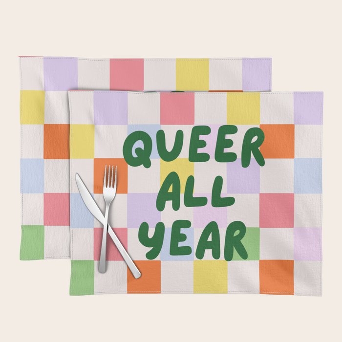 Queer All Year Placemat Gallery Image 1
