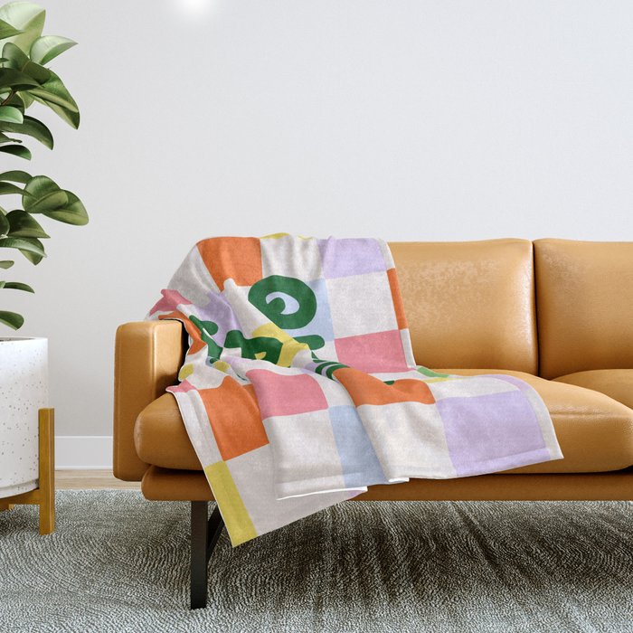 Queer All Year Throw Blanket Gallery Image 1