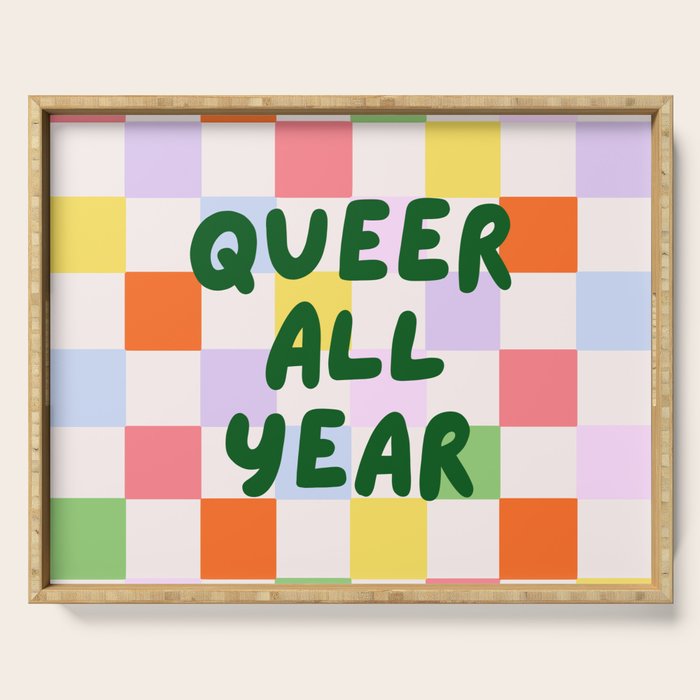 Queer All Year Serving Tray Gallery Image 1