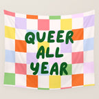 Queer All Year Wall Tapestry Gallery Image 4