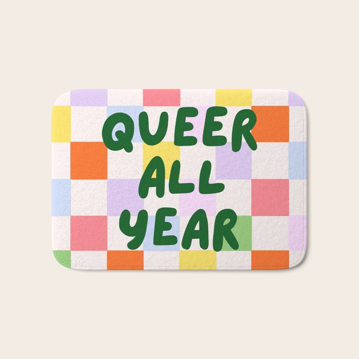 Queer All Year Bath Mat Gallery Image 1