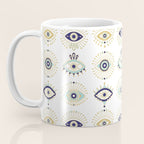 Evil Eye Collection on White Coffee Mug Gallery Image 3