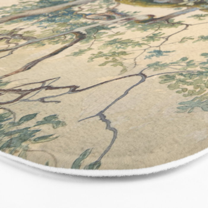 Tree Branches 1852â1908 Charles Reginald Aston Bath Mat Gallery Image 3