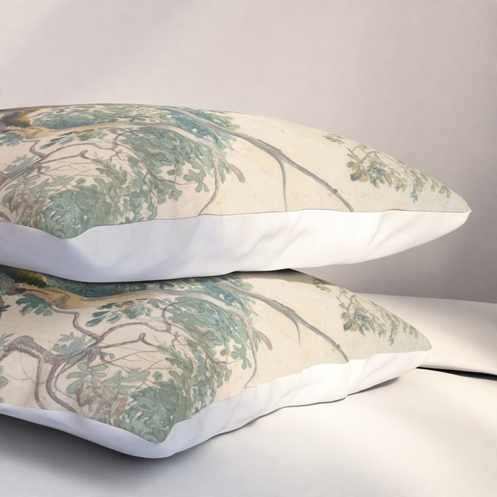Tree Branches 1852â1908 Charles Reginald Aston Pillow Sham Gallery Image 3