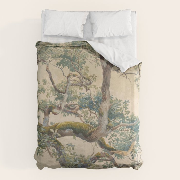Tree Branches 1852â1908 Charles Reginald Aston Duvet Cover Gallery Image 1