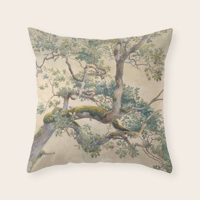 Tree Branches 1852â1908 Charles Reginald Aston Throw Pillow Gallery Image 6